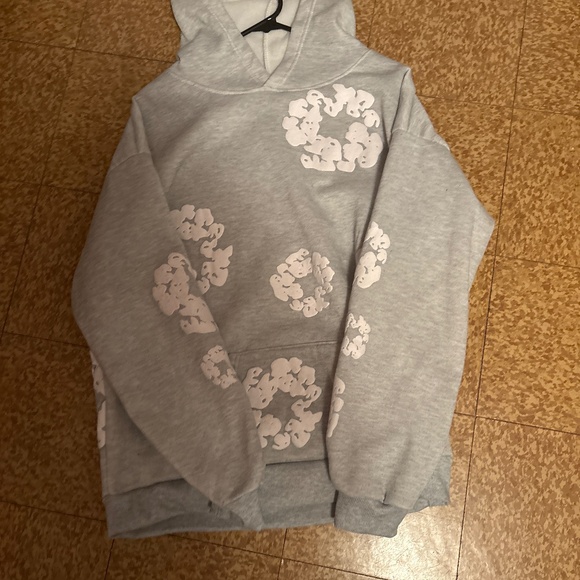 Fake denim tears hoodie - Picture 1 of 2